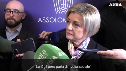 Calderone: "Margini per evitare lo sciopero ci sono sempre"