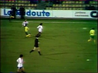 LILLE -  NANTES - 1981 - SAISON  1980/1981 -