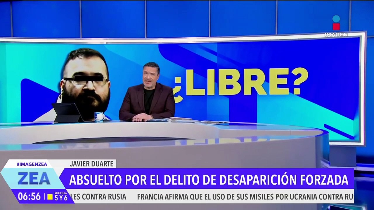 Javier Duarte podría salir absuelto por el delito de desaparición forzada