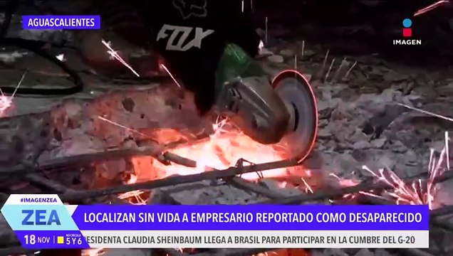 Localizan sin vida a empresario reportado como desaparecido en Aguascalientes. El cuerpo del empresario fue encontrado en una nave industrial enterrado, le dispararon en el cuello, ya fueron identificados dos hermanos como los asesinos del empresario.