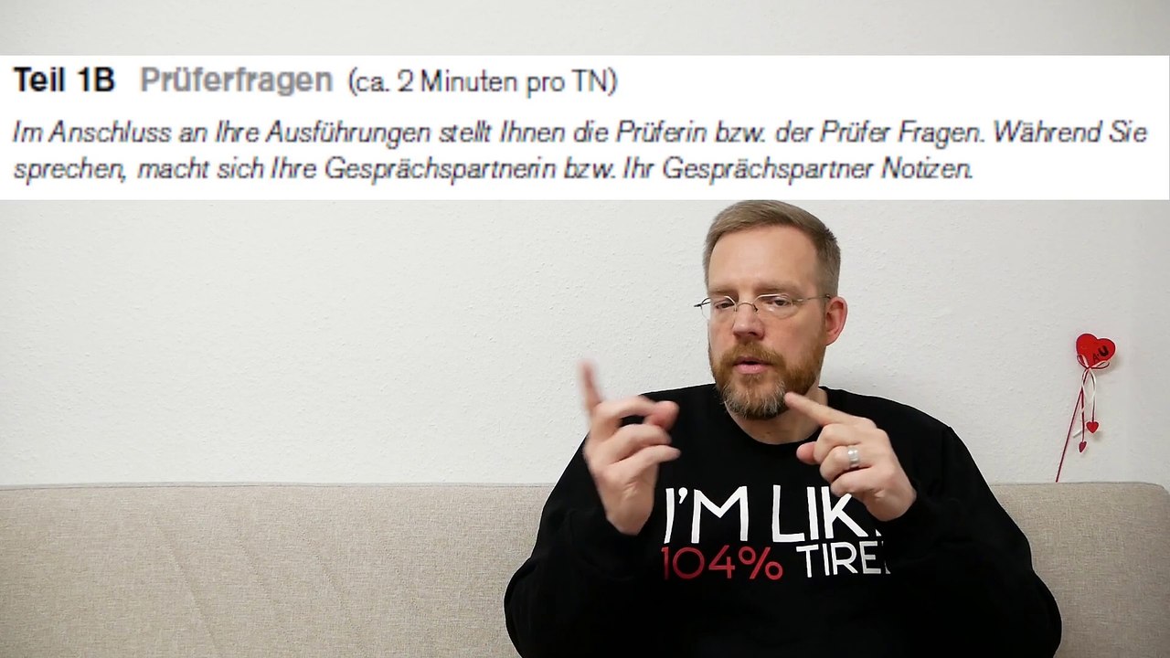 Deutsch-Test für den Beruf B2 – 15 – Sprechen Teil 1 – Thema 1: Arbeitgeber Ihrer Wahl