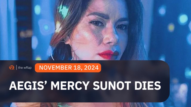 Aegis vocalist Mercy Sunot dies
