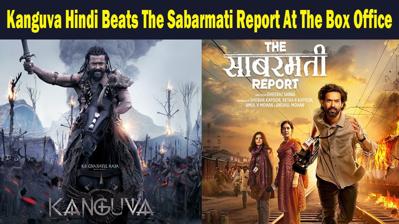 Kanguva-The Sabarmati Report Box Office Collection: Suriya beats Vikrant Massey at the box office