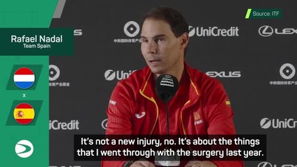 Nadal at peace with retirement