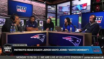 Jerod Mayo joins live! What does Mayo think of the reports that the Patriots were "asking around" on developing Maye?