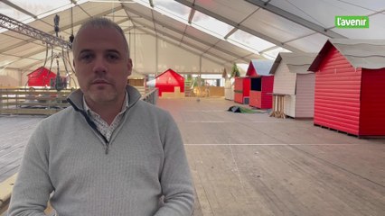 Présentation des Plaisirs de Noël, à Huy