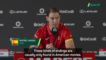 'Ideal farewells are only found in American movies' - Nadal