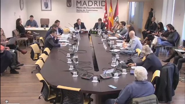Comisión de Urbanismo, Medioambiente y Movilidad del Ayuntamiento de Madrid