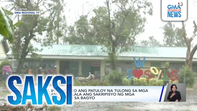 Maraming bahay, winasak ng Bagyong Pepito; mga residenteng lumikas, bumalik na sa kanilang bahay | Saksi