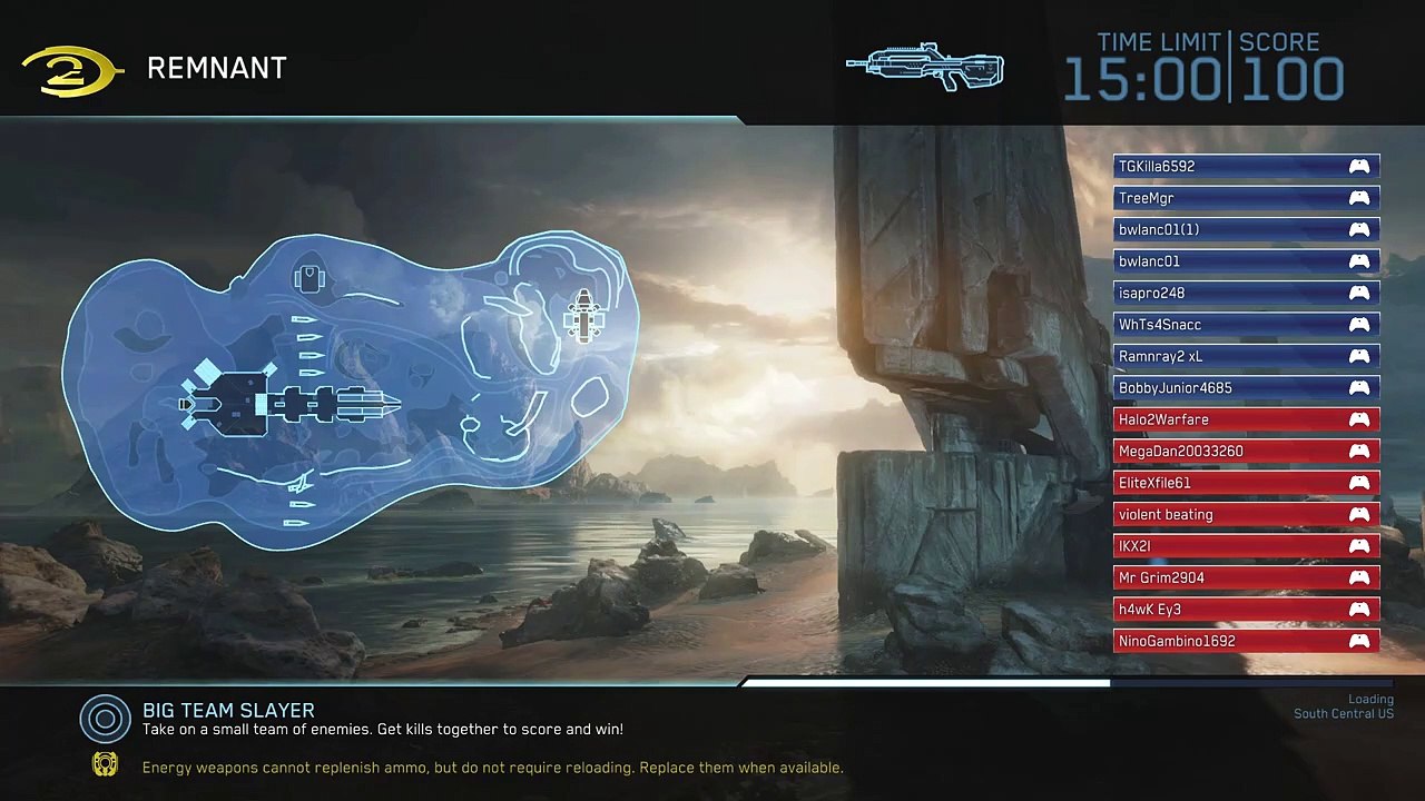 Halo 2 Classic Big Team - Big Team Slayer on Remnant Multiplayer Gameplay