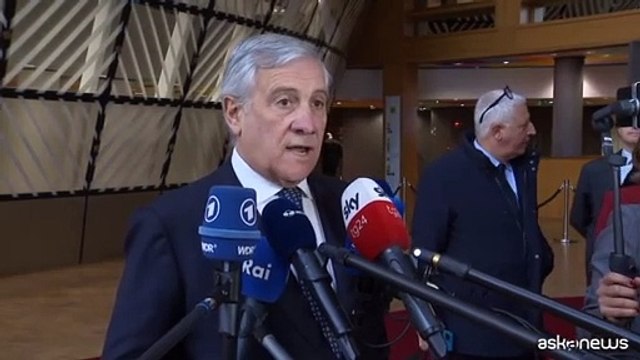 Tajani ribadisce il no a uso armi italiane fuori dall'Ucraina
