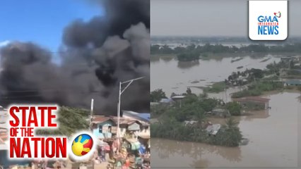 State of the Nation: (Part 1) LOOK: Sunog sa CDO; Pinsala ng #BagyongPepito; Atbp.