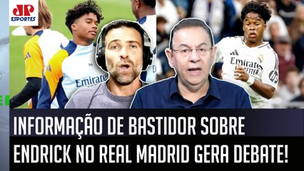 SERÁ??? "A INFORMAÇÃO que SAIU HOJE é que o Endrick no Real Madrid NÃO QUER TER o..." VEJA DEATE!