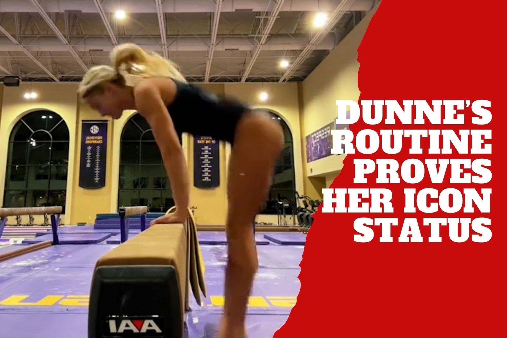 Olivia Dunne?s effortless stretching shows why she?s a gymnastics icon