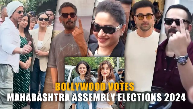 Shah Rukh Khan, Saif-Kareena, Madhuri Dixit, Ranbir Kapoor & Others VOTE: Maharashtra Elections 2024