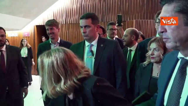 Meloni al Coliseo di Buenos Aires: Sono soddisfatta per Fitto, tutta l'Italia dovrebbe esserlo