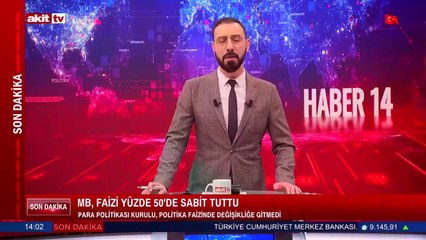 MB, faizi yüzde 50'de sabit tuttu