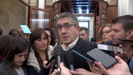 Patxi López, sobre Aldama: "Una persona que está en prisión preventiva miente descaradamente para defenderse"