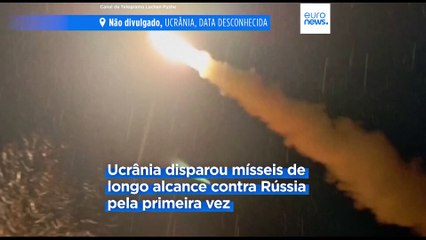 Rússia interceta dois mísseis de longo alcance britânicos lançados pela Ucrânia
