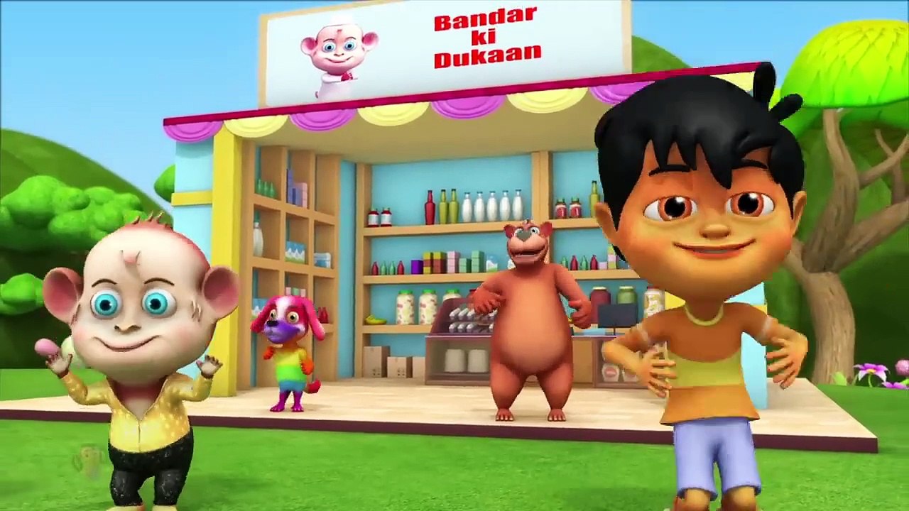 Kalu Madari Aaya, कालू मदारी आया, Hindi Nursery Rhymes and Cartoon ...