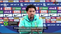 Brésil - L'émouvant message de Marquinhos aux supporters de la Seleçao