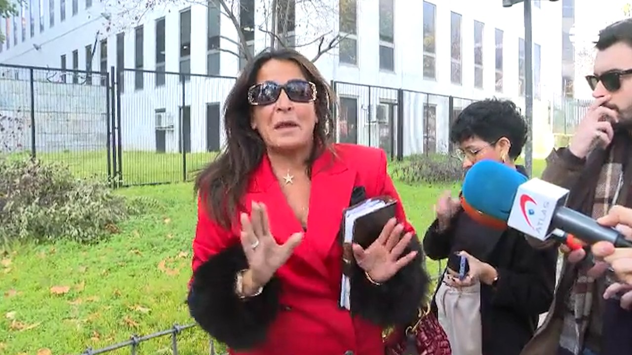 Aída Nízar acude a los juzgados de Plaza de Cas...