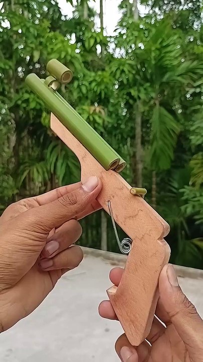 Bamboo creation with new slingshots