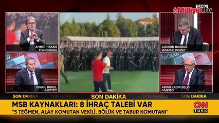 MSB kaynakları: 8 ihraç talebi var
