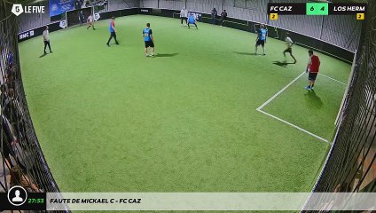 Faute de Mickael C - Fc Caz