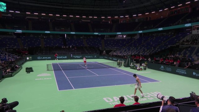 Nadal se entrena con Alcaraz antes del último torneo de su vida