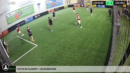 Faute de Clément - Les Barbarins