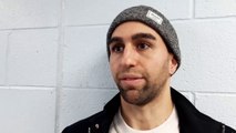 Eisbaren Berlin v Sheffield Steelers - Daniel Ciampini interview