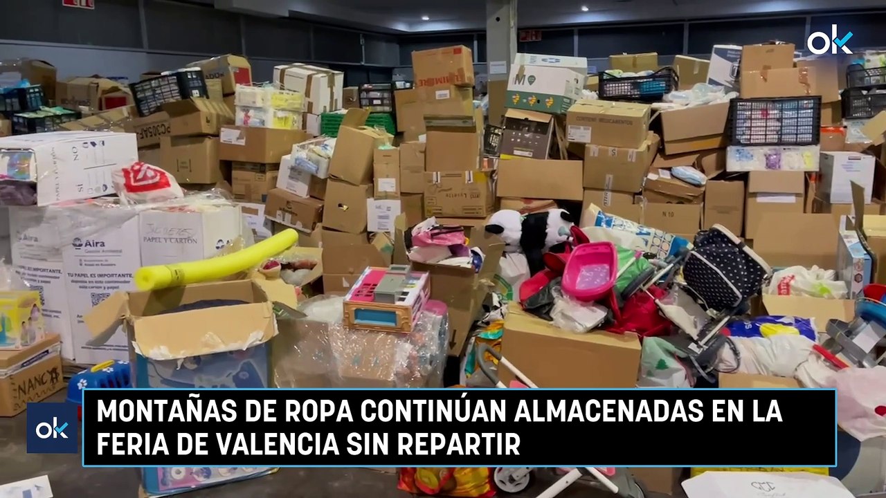 OKDIARIO en el centro de ayuda a las víctimas de la DANA: montañas de ropa, leche y pañales sin donar