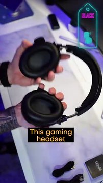 UG-06 Low Latency Gaming Headset, 2.4G Bluetooth Wireless Headphones with Mic & RGB Lights, Wired for PC PS5 Switch