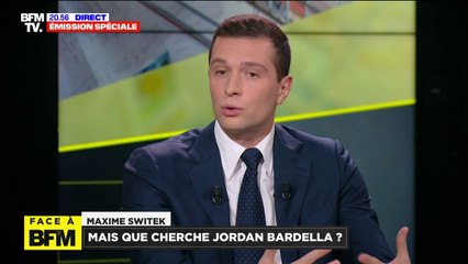 Jordan Bardella: "Je veux montrer aux Français que je reste l'un des leurs"