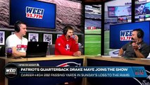 WEEI Afternoons: Drake Maye on handling praise