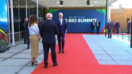Biden llama a líderes del G20 a "aumentar la presión" sobre Hamás por un alto el fuego