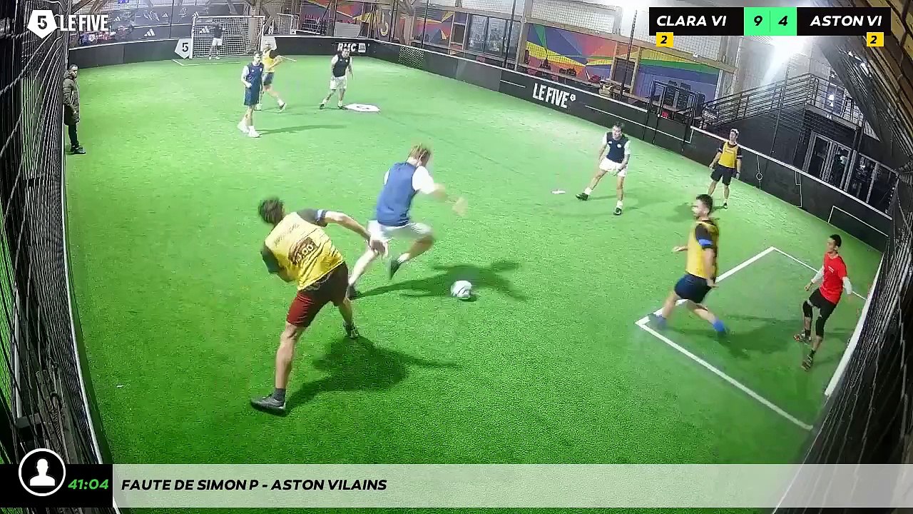 Faute de Simon P - Aston Vilains