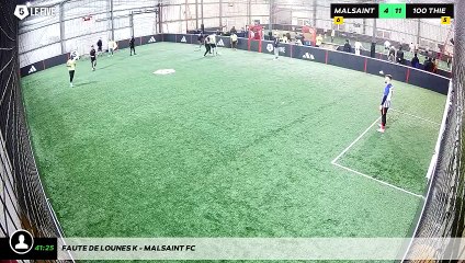 Faute de Lounes K - Malsaint Fc