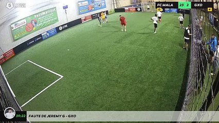 Faute de Jeremy G - Gxo