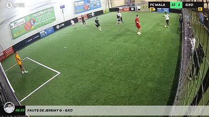 Faute de Jeremy G - Gxo