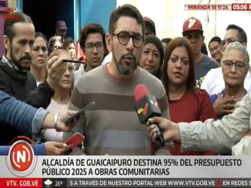 Miranda | Autoridades regionales destinan presupuesto público para obras comunales