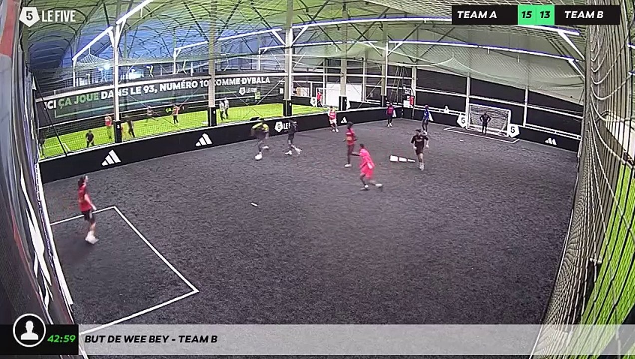 But de Wee Bey - Team B
