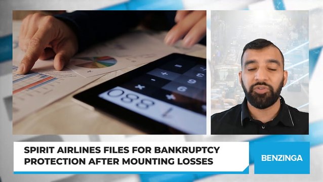 Spirit Airlines Files For Bankruptcy Protection After Mounting Losses