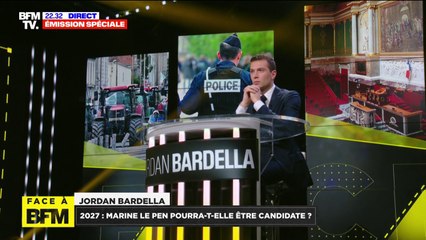 Jordan Bardella: "Marine Le Pen n'est pas jugée comme tout le monde, parce que la procureure est partiale"