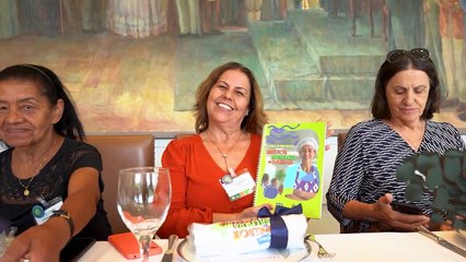 Merendeira de Prudentópolis vence concurso Melhor Merenda do Paraná Receita campeã foi o charuto de arroz cozido em caldo de feijão