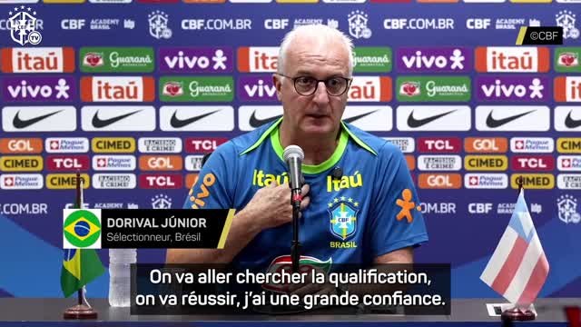 Brésil - Dorival Junior : La conviction profonde qu'on va y arriver