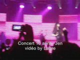 Concert Jenifer au Zenith de Paris - 10 avril