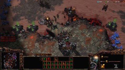 [StarCraft 2]No.0304--Great ZERG Player vs Hard A.I, WIN[2-Base Ravager-Ling Attack].CUT.01'59-10'00