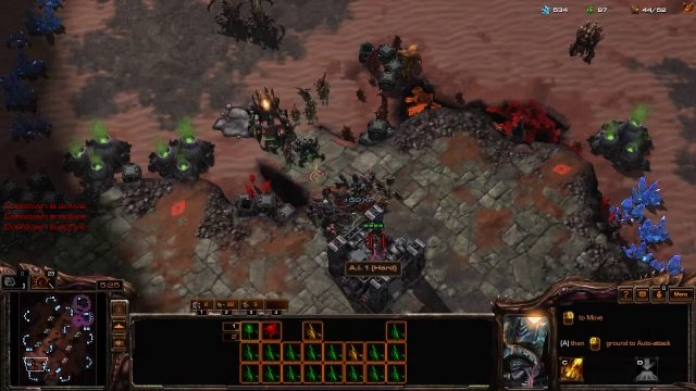 [StarCraft 2]No.0304 Great ZERG Player vs Hard A.I, WIN[2-Base Ravager-Ling Attack].CUT.01'59-10'00